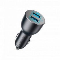 АЗП ANKER PowerDrive III - 36W 2xUSB (Чорний)