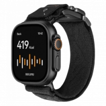 Ремінець AULUMU Titanium Mag Buckle Watch Band,Black Buckle - Black carbon+black C03-TI-B