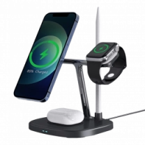 Бездротова Зарядка WIWU M8 Power Air 4in1 Series (Black)