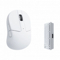 Миша Keychron M4 4K USB-A/USB-C/WL/BT, білий