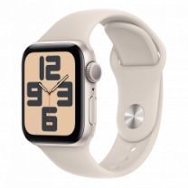 Смарт-годинник Apple Watch SE (gen 2) 2023 40mm Starlight Aluminum Case with Starlight Sport Band S/M (MR9U3)
