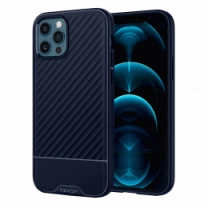 Чохол Spigen для iPhone 12 Pro Max Core Armor, Navy Blue (ACS01472)