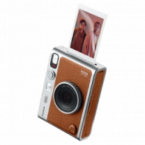 Фотокамера миттєвого друку Fujifilm Instax mini EVO Brown (16812534)