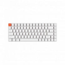 Клавиатура механическая Keychron K3 84Key, Gateron Blue, BT/USB-A, Low Profile, EN/UKR, No Led, Белая