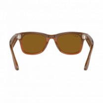 Смарт-очки Ray-Ban Meta Wayfarer Shiny Caramel/Polar Brown size L (RW4006 670683 50-22)