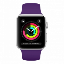 Ремешок Apple Watch 38mm Ultra Violet Sport Band (MQUJ2)