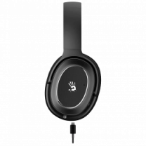Гарнітура ігрова Bloody M320 (Black), чорний колір, Bluetooth v5.0 + 3.5 Jack