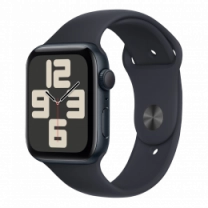 Смарт-годинник Apple Watch SE (gen 2) 2023 44mm Midnight Aluminum Case with Midnight Sport Band S/M (MRE73)