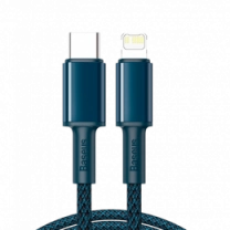 Кабель Baseus High Density Braided Type-C to Lightning PD 20W 1m Blue (CATLGD-03)