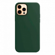 Чохол iPhone 12 Pro Max Silicone Case with MagSafe - Cyprus Green (MHLC3)