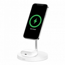 Беспроводной ЗП Belkin MagSafe 2in1 Wireless Charger white (WIZ010vfWH)