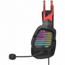 Гарнітура ігрова Bloody G560 Sports Red з підсвічуванням, колір чорно-червоний, USB