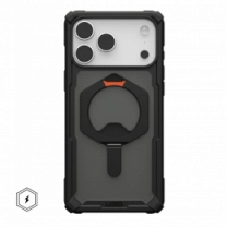 Чохол UAG для iPhone 17 Pro Max, Plasma XTE MagSafe, Black/Pop Orange
