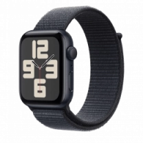 Apple Watch SE 2 2024 40mm Midnight Aluminium Case with Ink Sport Loop (MXEA3)