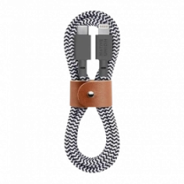 Native Union Belt Cable USB-C to Lightning Zebra (1.2 m) (BELT-KV-CL-ZEB-2)