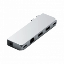 Satechi Aluminum USB-C Pro Hub Mini Adapter Silver (ST-UCPHMIS)