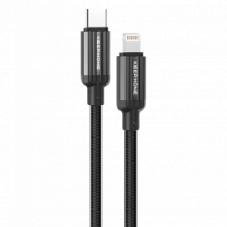 Кабель Keephone PD 27W Type-C to Lightning Pitta Black (KPPITTACLBK)