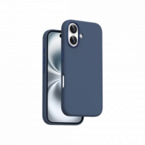 Чехол Keephone Rosana Liquid Silicone MagSafe Case for 16 Blue (MC-0135ipBlue)