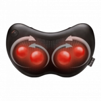 Массажер-подушка NAIPO Shiatsu Pillow Massager with Heat for Back and Neck для плечей и шеи с подогревом