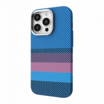 Чохол Proove Gleam Case with Magnetic Ring iPhone 16 Pro (blue borders)