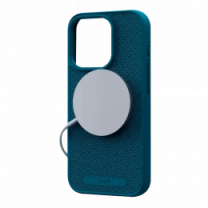 Чохол Njord Fabric MagSafe Case Deep Sea for iPhone 15 Pro (NA53FA01)