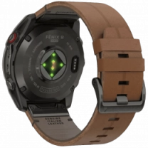 Смарт-годинник Garmin Fenix 8 Pro (51 mm) AMOLED Sapphire, титан Carbon Gray DLC із шкіряним ремінцем (010-03199-40)