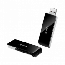 Флешка Apacer 3.2 (AH350) 128GB Black (AP128GAH350B-1)