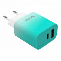 Адаптер Gelius Merge GP-HC060 (1Type-C)(PD/QC3.0/PPS) 30W Mint