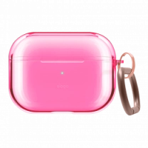 Чехол Elago Clear Case Neon Hot Pink для Airpods Pro (EAPPCL-HANG-NHPK)