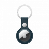 AirTag Leather Key Ring - Baltic Blue (MHJ23)