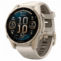 Garmin Fenix 8 43mm AMOLED Sapphire Soft Gold w. Fog Gray/Dark Sandstone S. Band (010-02903-10/11)