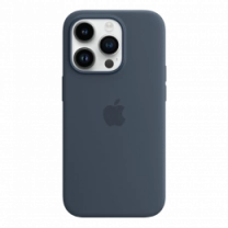 Чохол Силіконовий iPhone 14 Pro Silicone Case with MagSafe Storm Blue (MPTF3)