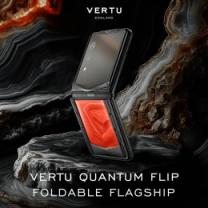 Vertu Quantum Flip Cyber – Celestial Dark (Agate Exclusive Package)