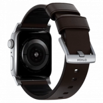 Ремінець Nomad Active Band Pro Silver Hardware Classic Brown 46mm/49mm (NM1A4MSNW0)