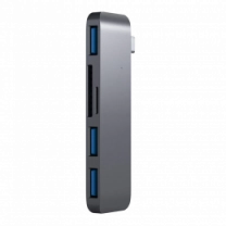 Хаб Satechi Type-C USB 3.0 3-in-1 Combo Hub Space Gray (ST-TCUHM)
