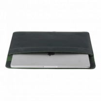 Кожаный чехол INCARNE Klouz MacBook Pro 14" 2021-2023 зеленый