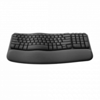 Комплект беспроводной эргономичной клавиатуры LOGITECH Wave Keys - Graphite
