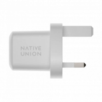 Зарядний пристрій Native Union Fast GaN Charger PD 67W Dual USB-C Port White (FAST-PD67-WHT-INT)