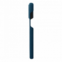 Чохол Kartell  for iPhone 15 Pro Max MagSafe Alcantara Blue