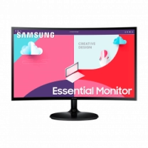Монітор 24" SAMSUNG Essential Curved Monitor S3 S36C VA FullHD 75Hz