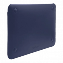 Чехол кожаный Wiwu Skin Pro 2 MacBook Pro 14" navy blue