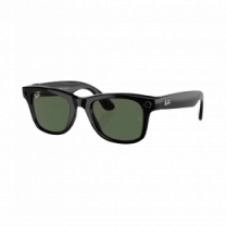 Смарт-очки Ray-Ban Meta Wayfarer Shiny Black/G15 Green size XXL (RW4008 601/71 53-22)
