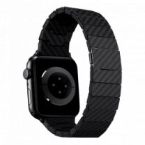 Ремешок Pitaka Dreamland Chroma Carbon Band Stairs для Apple Watch 49/45/44mm (AWB2302)
