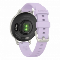 Смарт-годинник Garmin Lily 2 Active Silver with Purple Jasmine Silicone Band (010-02891-01) UA