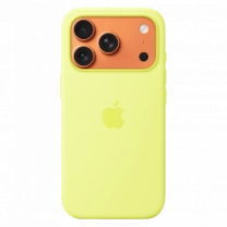 Чехол iPhone 17 Pro Silicone Case with MagSafe – Neon Yellow (MGFF4ZM)