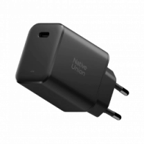 Зарядний пристрій Native Union Fast GaN PD 45W USB-C Port Black (FAST-PD45-BLK-EU)