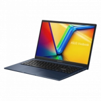 Ноутбук ASUS Vivobook 15 X1504VA-BQ3123 15.6" FHD IPS, Intel 5 120U, 16GB, F512GB, UMA, NoOS, Голубой