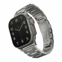 Ремешок Uniq Osta для Apple Watch 49 | 45 | 44 | 42 mm titanium silver (UNIQ-49MM-OSTASIL)