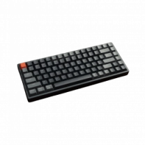 Клавіатура механічна K2 84Key, Gateron G PRO Red, BT/USB-A, EN/UKR, White Led, Чорний