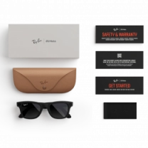 Смарт-окуляри Ray-Ban Meta Wayfarer [Gen 2]  Matte Black/ Graphite M (RW4012 601ST3 50-22)